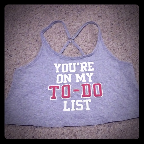 Victoria's Secret Tops - VS Christmas Crop top Victoria's Secret Tops - VS Christmas Crop top